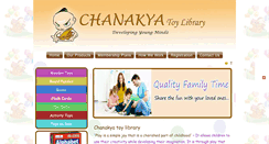 Desktop Screenshot of chanakyatoylibrary.com